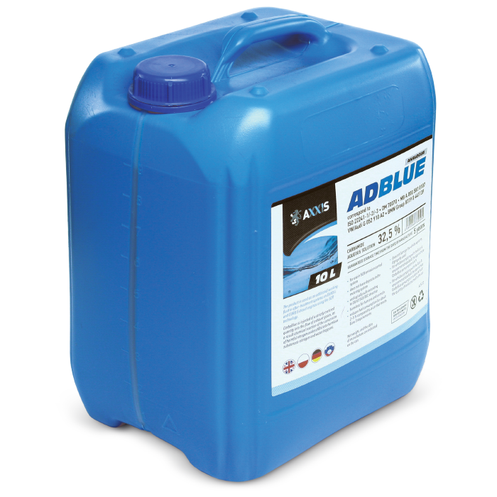 Зображення товару Рідина AdBlue для систем SCR (сечовина) <AXXIS> (Каністра з лійкою 10л) (AXXIS)